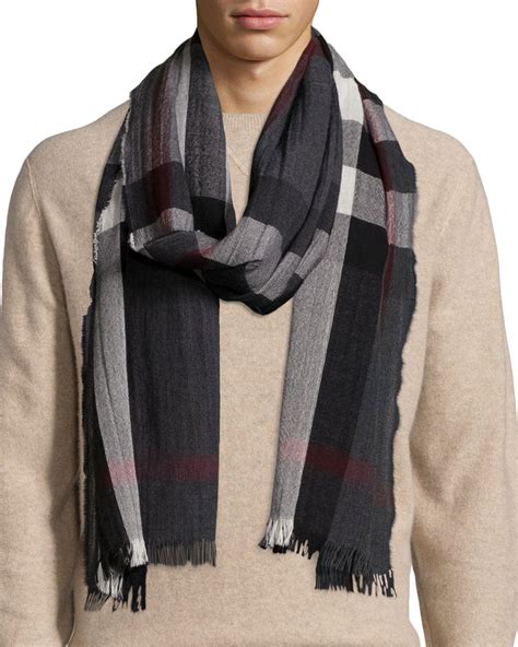 burberry scarf cashmere men|lightweight burberry cashmere scarves.